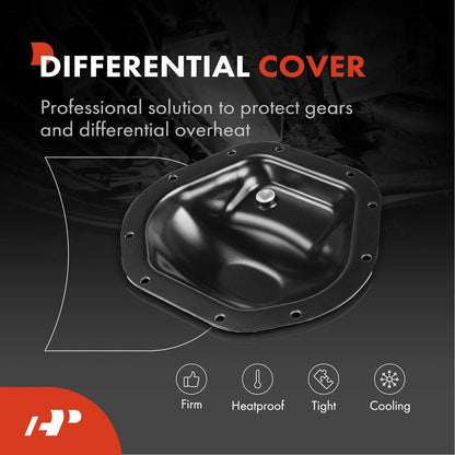 Differential Cover Front for Jeep Wrangler 4WD (2007-2018)
