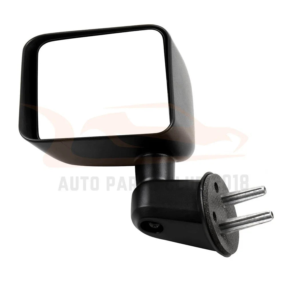 Left Driver Side View Mirror, Manual Fold for Jeep Wrangler (2007-2017)