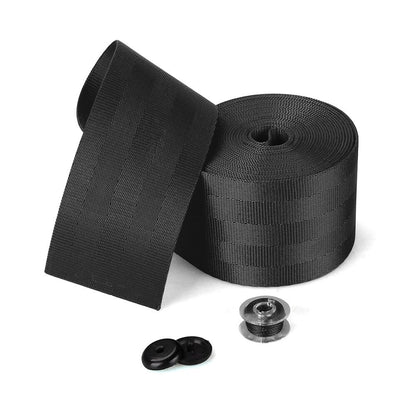 Retractable 3 Point Nylon Lap Seat Belt 3.5M for Racing