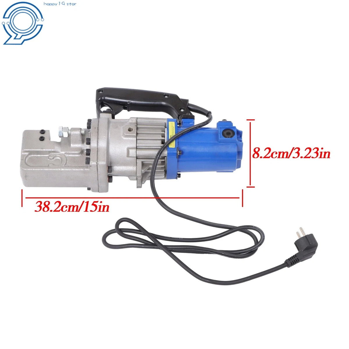 Hydraulic Rebar Cutter 1250W RC-20 for Adjustable Dust-Free Operation