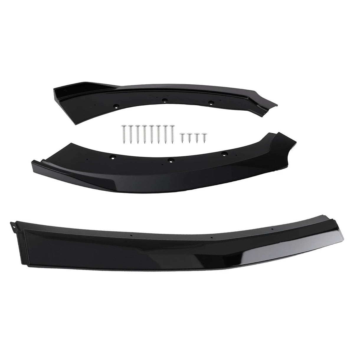 Lip Kit Glossy Black for Ford Mustang (2015–2017)