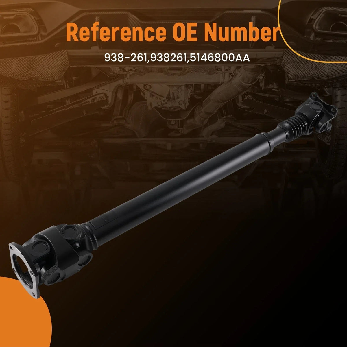 Front Propeller Drive Shaft for Ram 2500 (2013–2018) 938-261