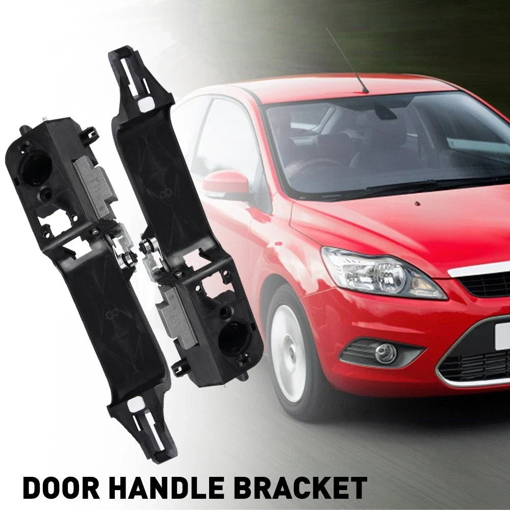Pair of Exterior Door Handle Reinforcements for 2008–2011 Ford Focus
