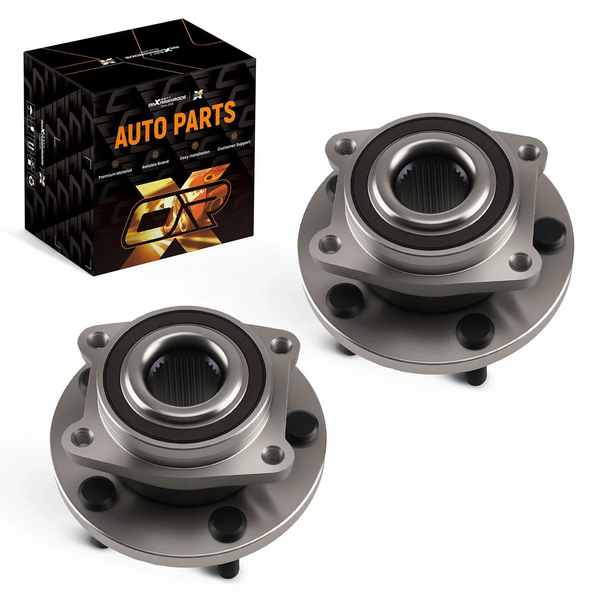 5 Lugs Front Wheel Hub 513263 WE60909 for Chrysler 200 Sebring Dodge Avenger (2007–2017)
