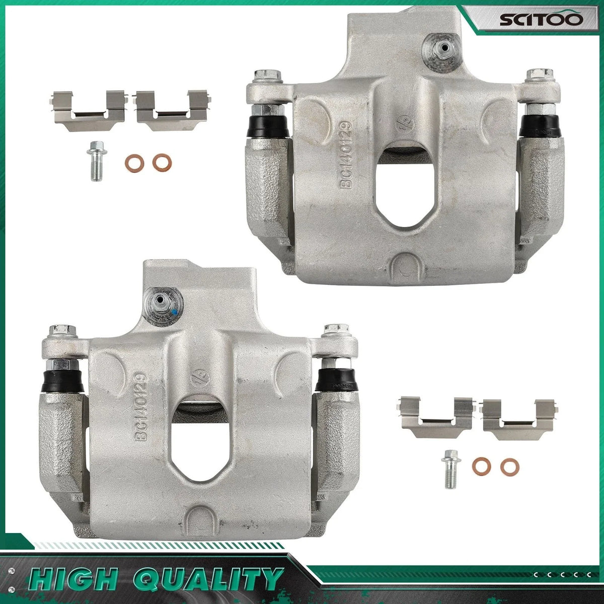 Rear Brake Calipers and Bracket Set for Cadillac CTS 2008-2013