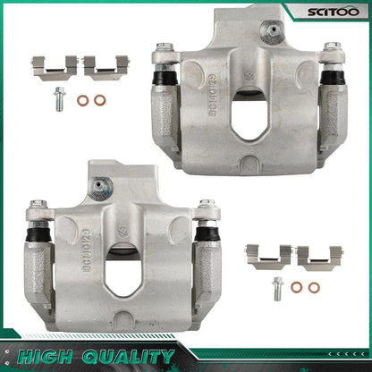 Rear Brake Calipers and Bracket Set for Cadillac CTS 2008-2013