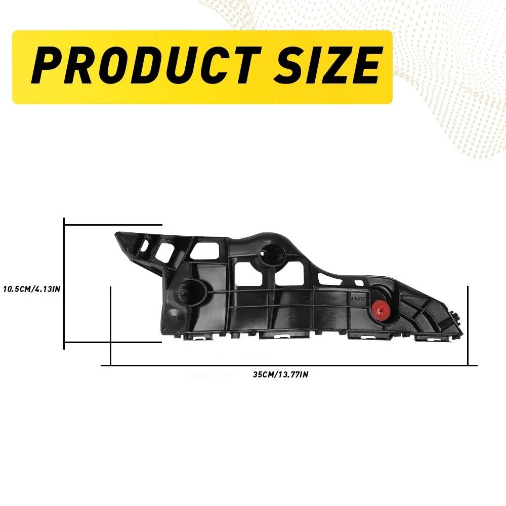 Front Bumper Support Bracket for Toyota Highlander 2014-2019, Both Sides