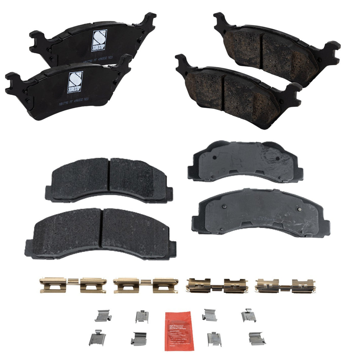 Brake Pads Set for 2012–2017 Ford F-150