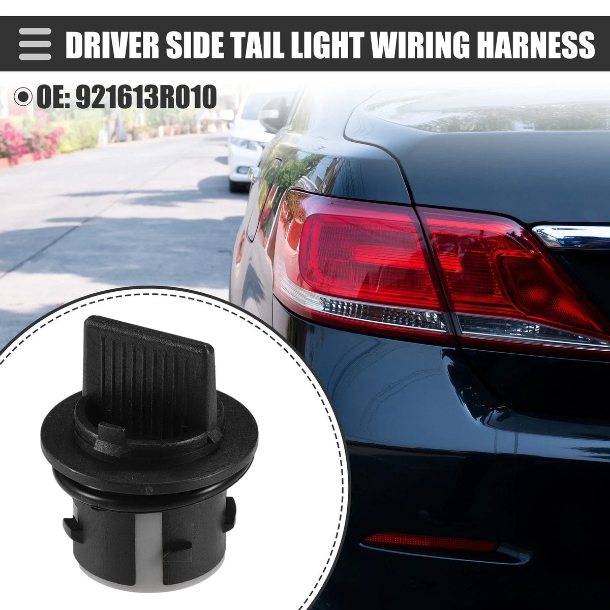 Turn Signal Light Bulb Socket for Hyundai Santa Fe (2010–2013) No. 921613R010