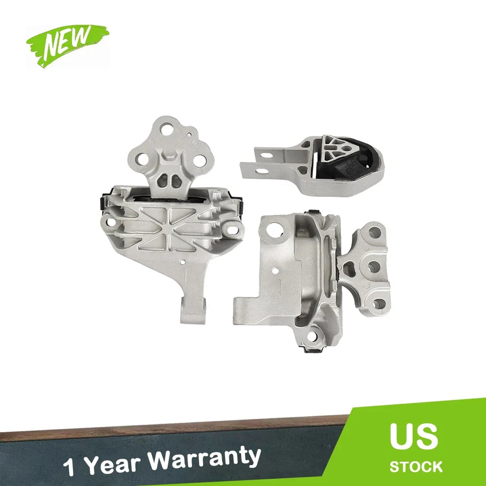 Set of 3 Engine & Transmission Mounts for 2013-2016 Dodge Dart 2.0L 2.4L