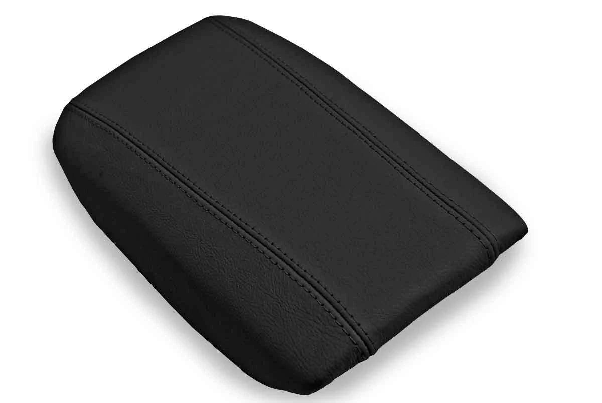 Leather Console Lid Armrest Cover for Volvo S80 (1999–2006) Black