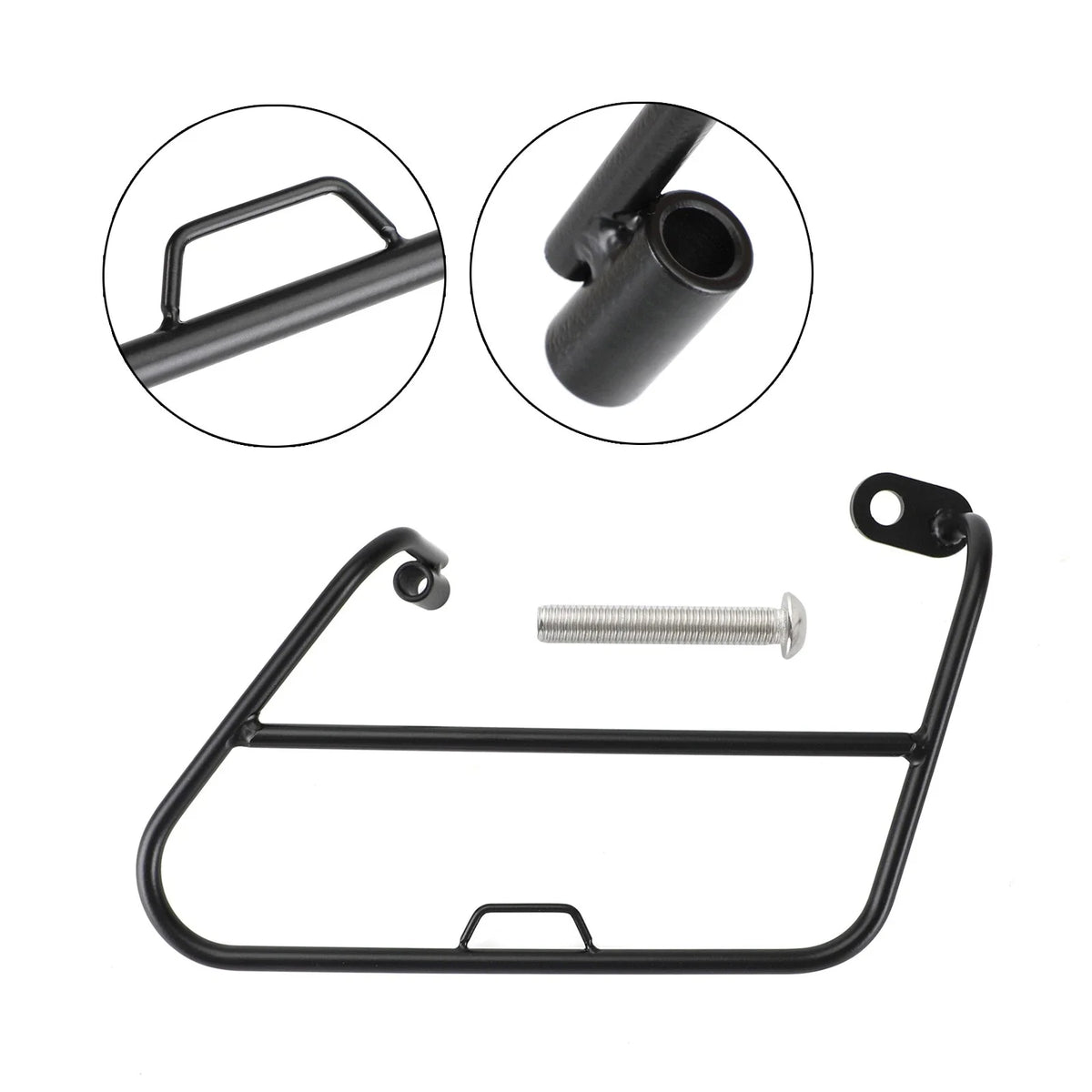 Luggage Rack Side Saddle Bag Mount Bracket Right for Honda Super Cub 125 (2018–2022)