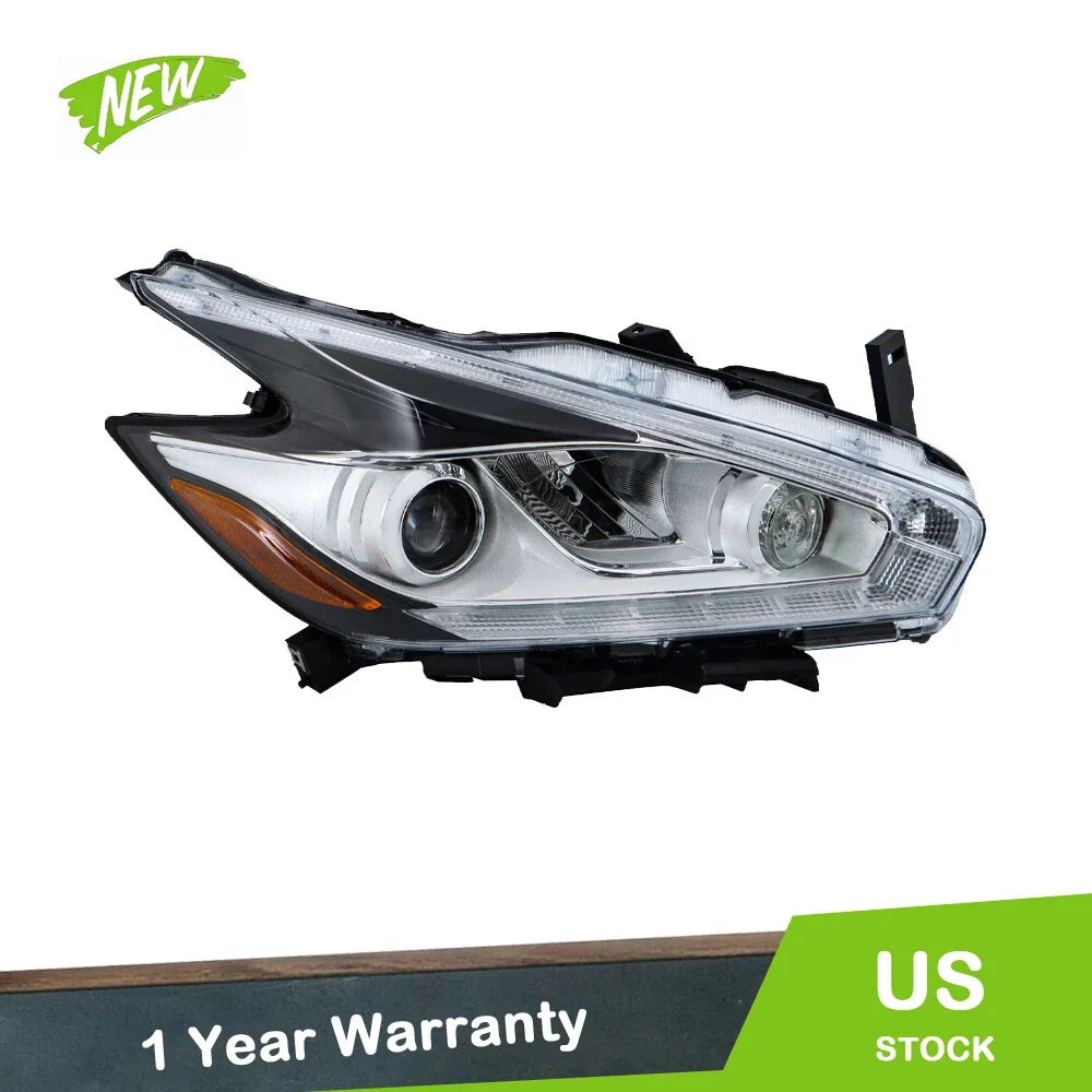 LED Headlight Assembly for Nissan Murano Platinum (2015–2018) Passenger Side