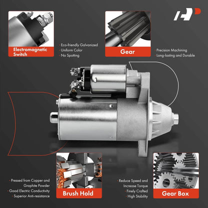 Starter Motor for 4.0L Mazda B4000 Ford Explorer Ranger Mercury 1991-2001