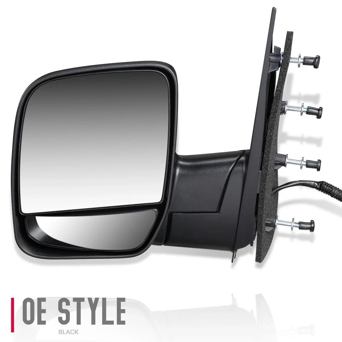 OE Style Powered Door Mirror Left for Ford E150 E250 Econoline (2002–2006) FO1320276