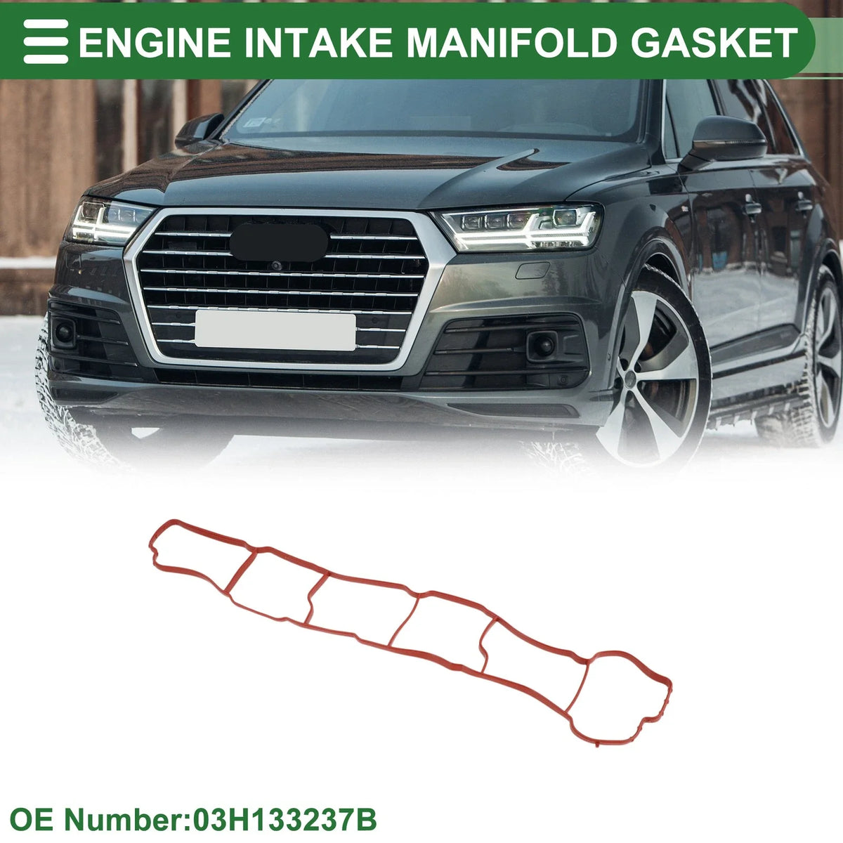 Engine Intake Manifold Gasket for Audi Q7 (2006–2010) No. 03H133237B