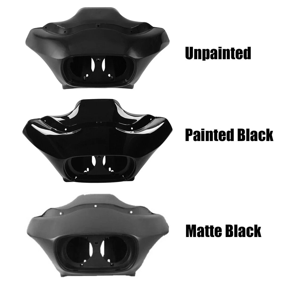 Front Headlight Inner Outer for Road Glide FLTR Harley Davidson 1998-2013