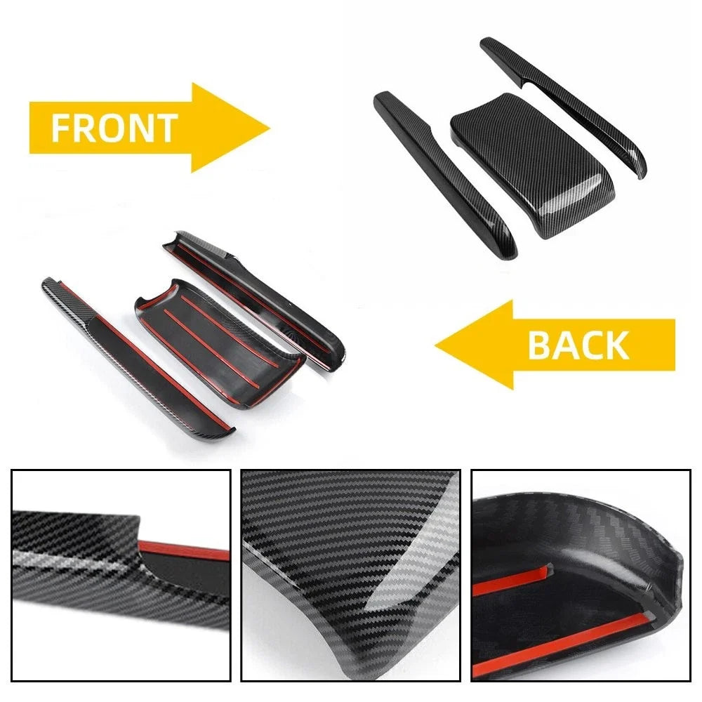 Carbon Fiber Interior Armrest Box Panel for 2016-2020 Honda Civic