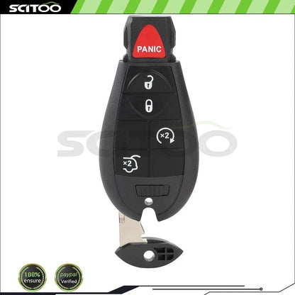 Keyless Entry Remote Fob IYZ-C01C - 5 Buttons for Jeep Commander 2008-2010