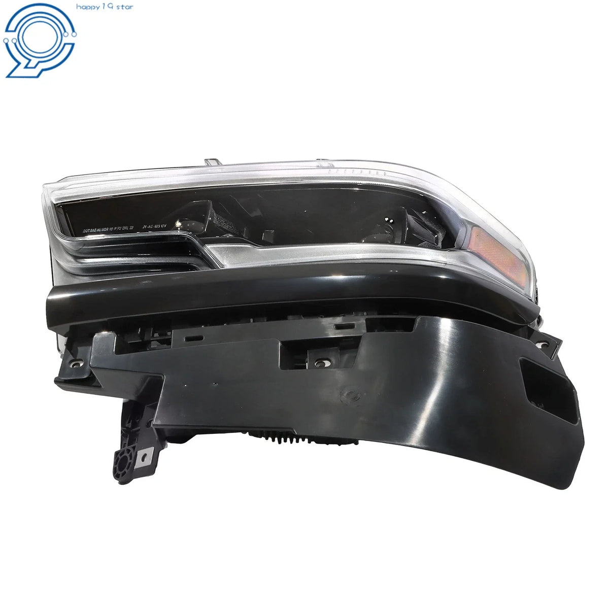 LED Headlight for Ram 1500 (2019–2024) Driver Side Dual Projector Black