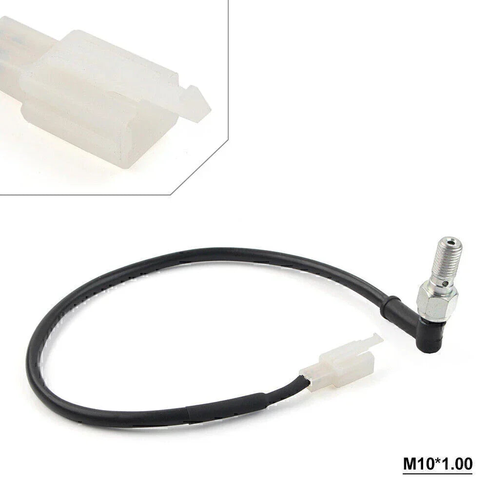 M10 Brake Light Switch Bolt for Motorcycle and ATV Applications