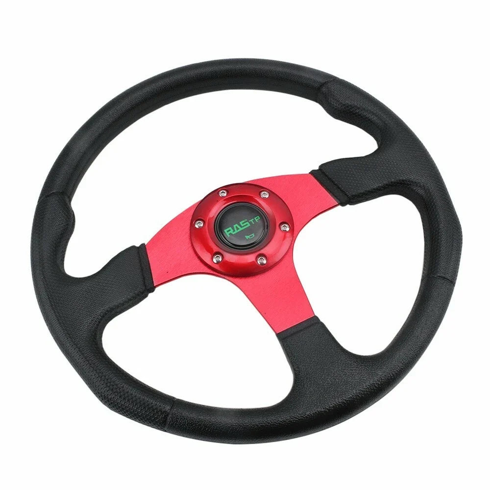 Aluminum Racing Steering Wheel (13” 340mm) - 6 Bolt Universal Fit