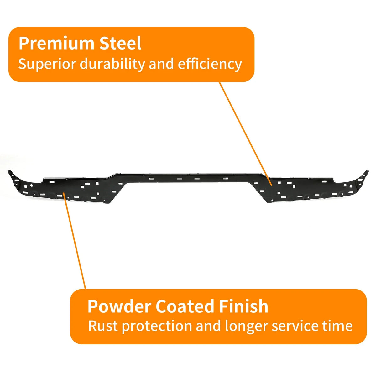 Rear Bumper Reinforcement for Chevrolet Silverado 1500 (2007–2013)