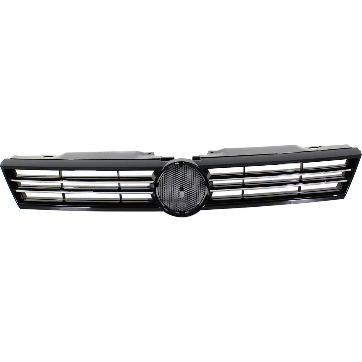 Grille for Volkswagen Jetta (2011–2014) Chrome Shell Black Insert