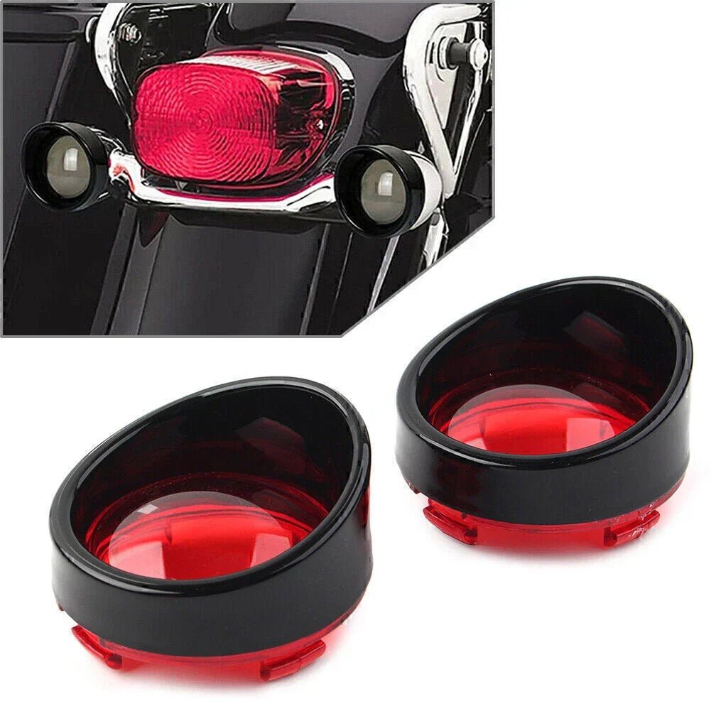 ABS Turn Signal Light Lens Covers for Softail Harley