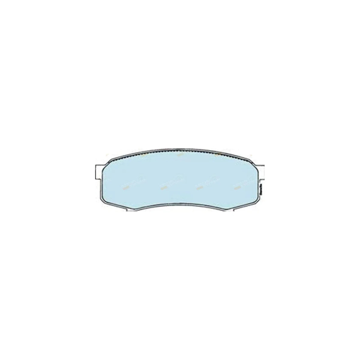 Rear Brake Pad Set for Bundera LJ70 (1991-1996)