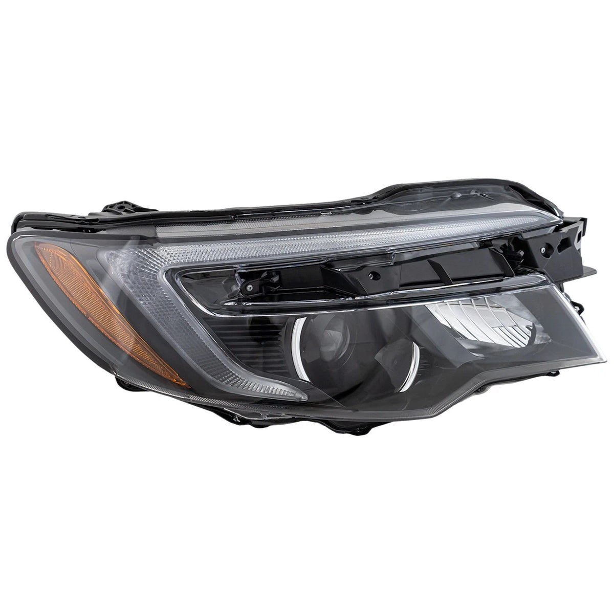 Right Headlight for Honda Pilot (2016–2018) Halogen with Bulb CAPA