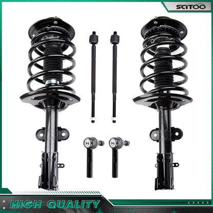 Front Strut Control Arm Tie Rod Set for Chrysler Pacifica 2004-2008