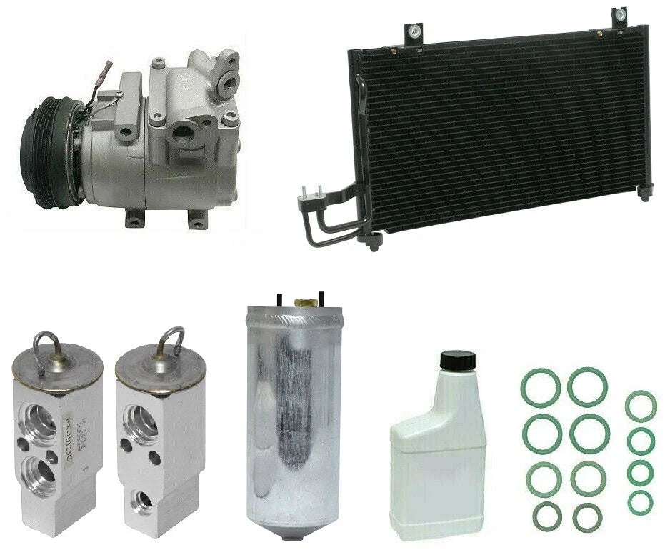 A C Compressor Kit Replacement with Condenser for Mercedes GLE-Class (2016–2021)