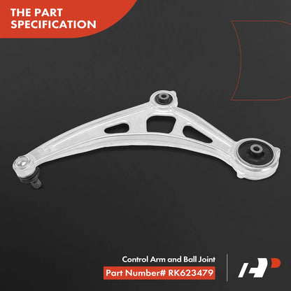 Front Lower Control Arm Ball Joint Pair for Nissan Murano 2015-2022