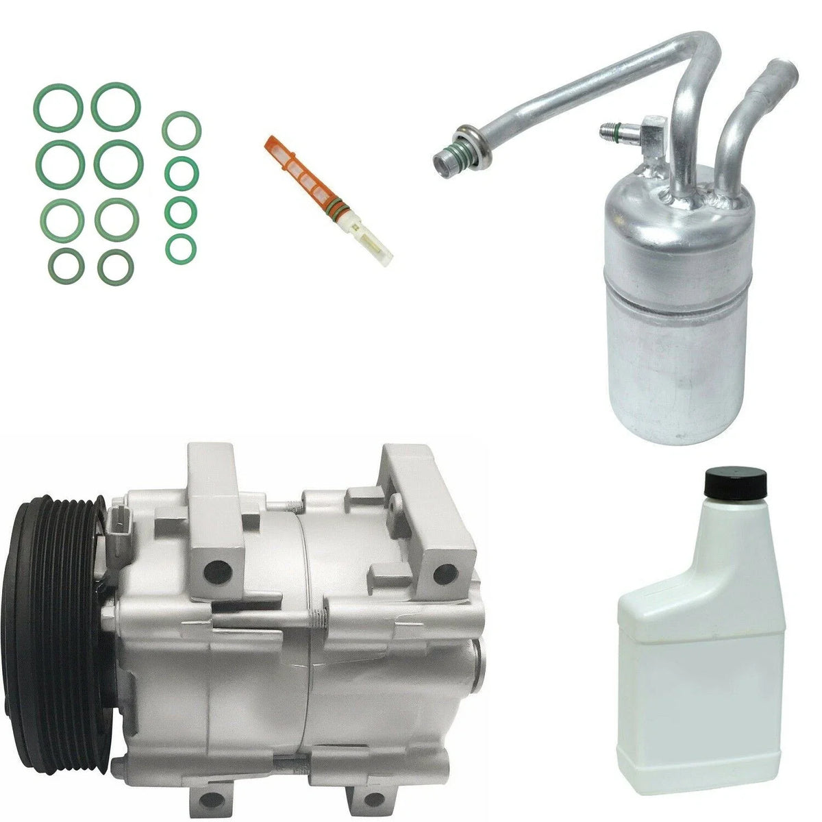 AC Compressor Kit Replacement for Toyota HiAce (2005–2015)