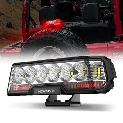 6'' LED Integrated Brake Light Bar for NOVSIGHT Rock Series