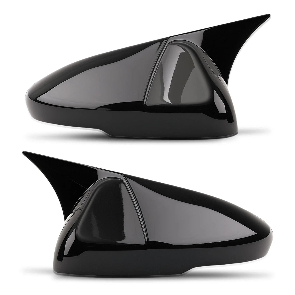 Mirror Shell Cover Kit for Honda Accord (2023–2023) Black ABS L+R