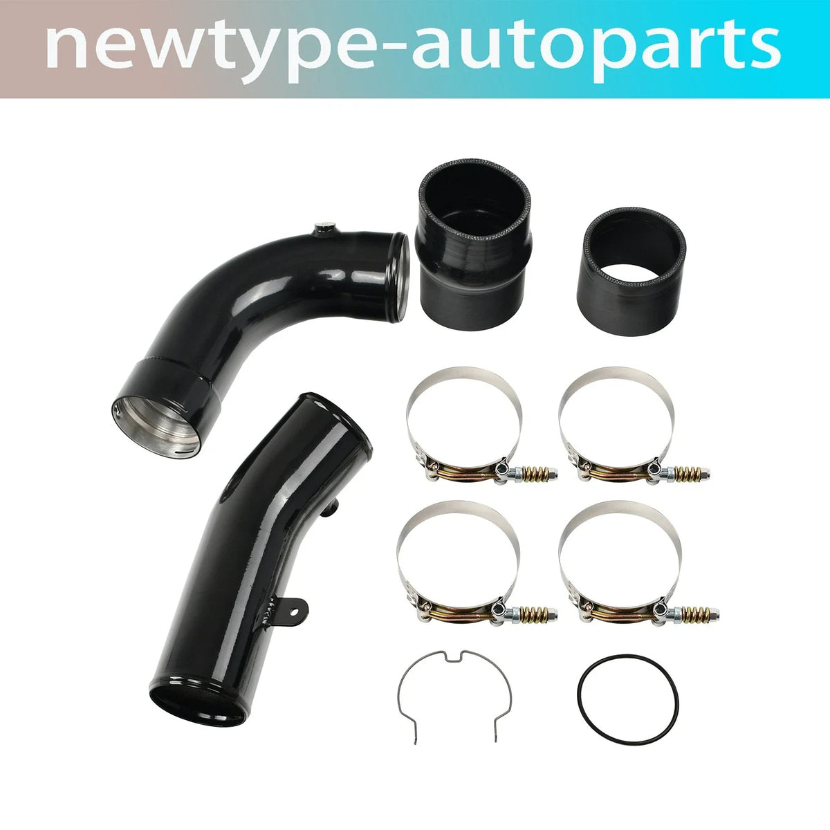 Cold Side Intercooler Pipe & Boot for 2017-2019 6.6L Duramax L5P
