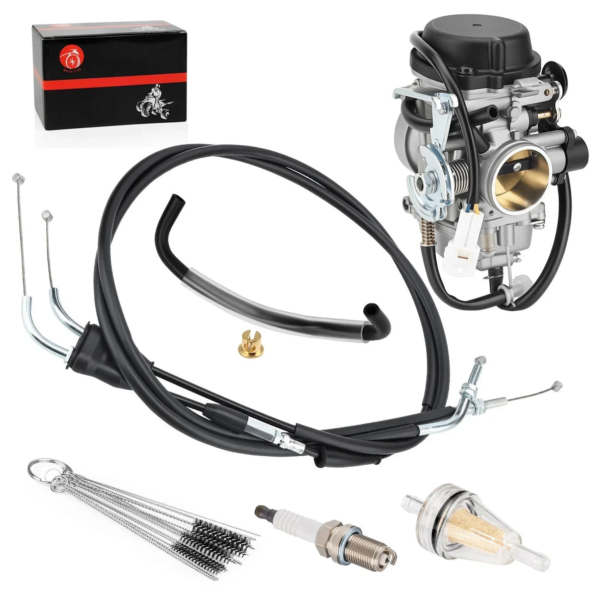 Carburetor Assembly with Cable for Suzuki DRZ400SM 2013-2018