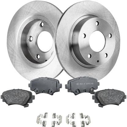 Brake Disc and Pad Kit for Mazda 3 (2014–2016) Rear