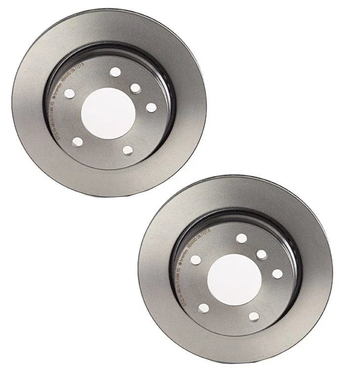 Set of 2 Rear Brake Disc Rotors for BMW E36 E46 (1992–2006) 272mm Brembo