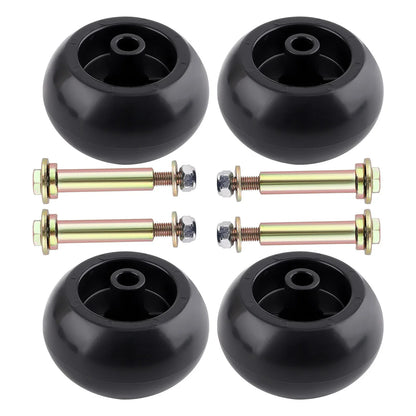 4pc Deck Wheel Kit for Husqvarna FMD604 LZ23KC604 LZ25KC524 (022-5234-98)