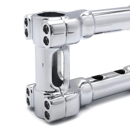 6" Handlebar Riser Clamp for Harley Fat Bob Low Rider S Dyna 2010-2023