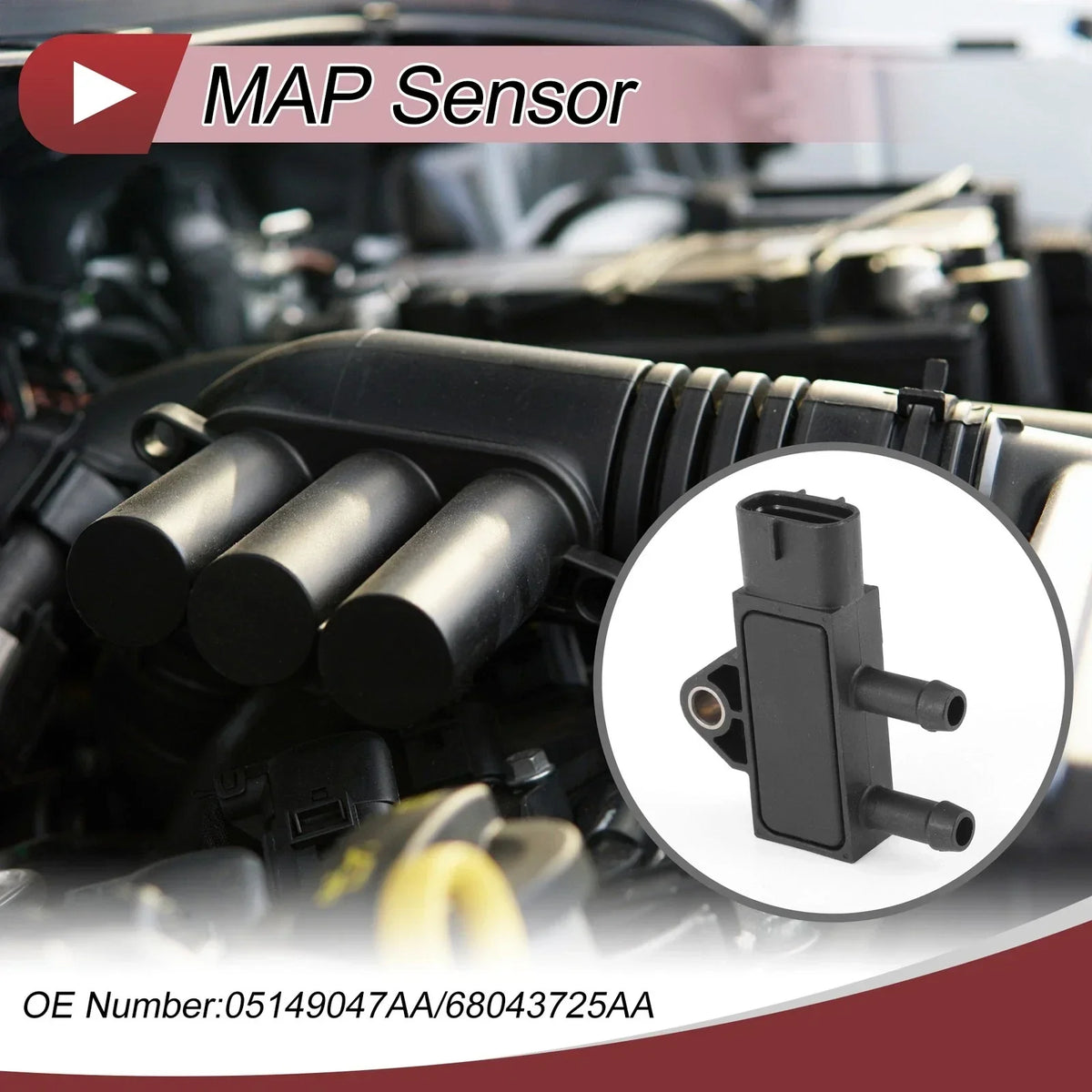 MAP Sensor for Dodge Ram 3500 (2007-2012) models