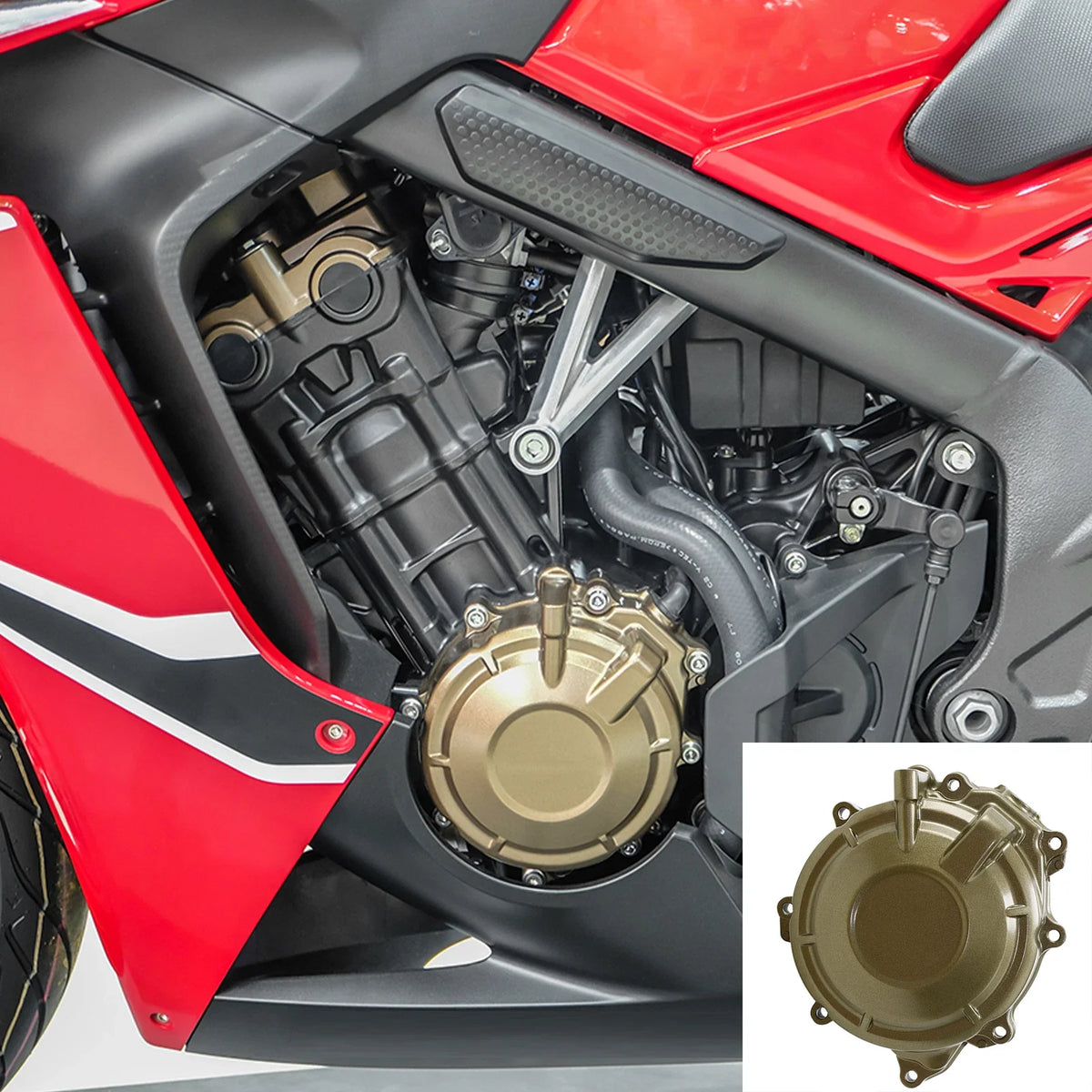 Magneto Alternator Stator Cover for Honda CBR650R CBR650F (2018–2020)