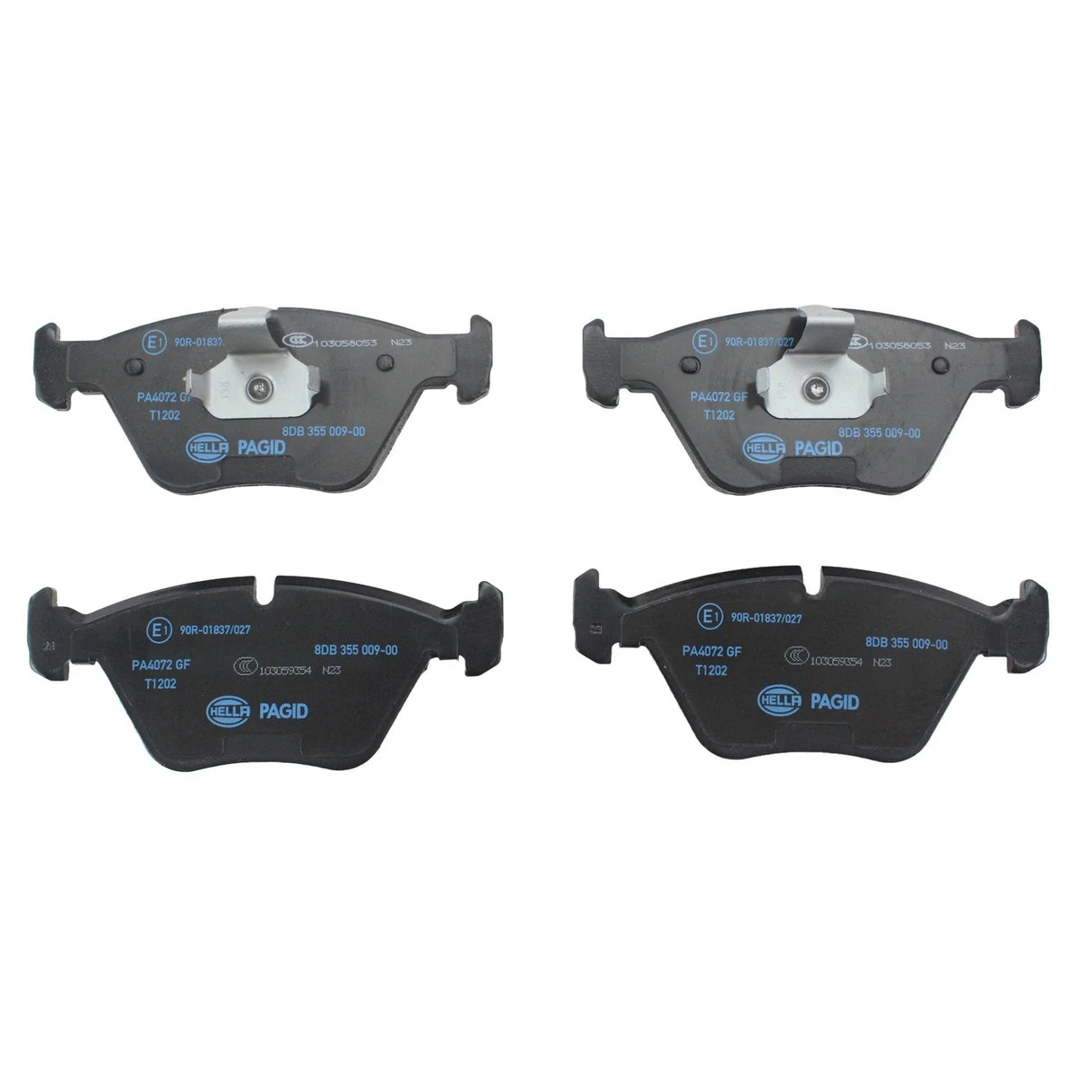 Low-Metallic Front Brake Pads Set for BMW E46 E83 E85 E86
