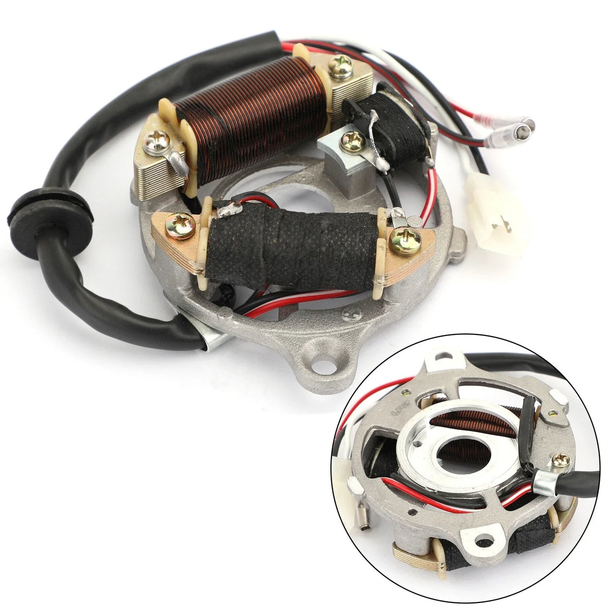Generator Stator for Yamaha PW50 Zinger 1981–2020 3PT-85560-00