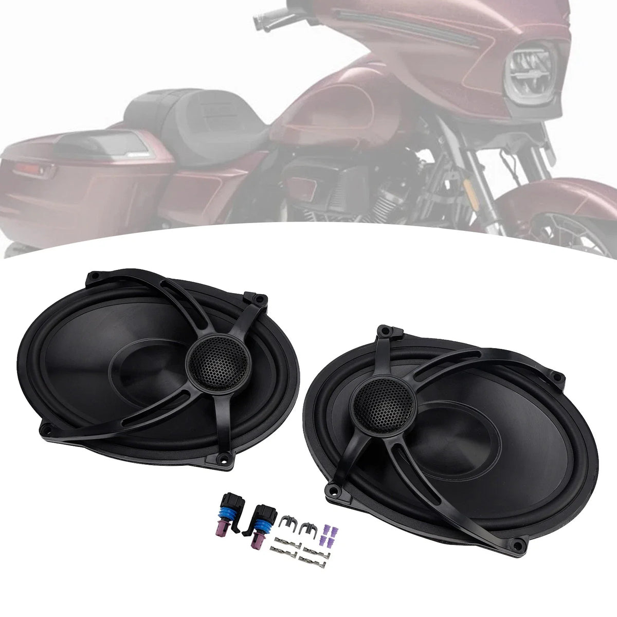 5" x 7" Saddlebag Lid Speakers for Harley Touring Road Glide (1994–2024)