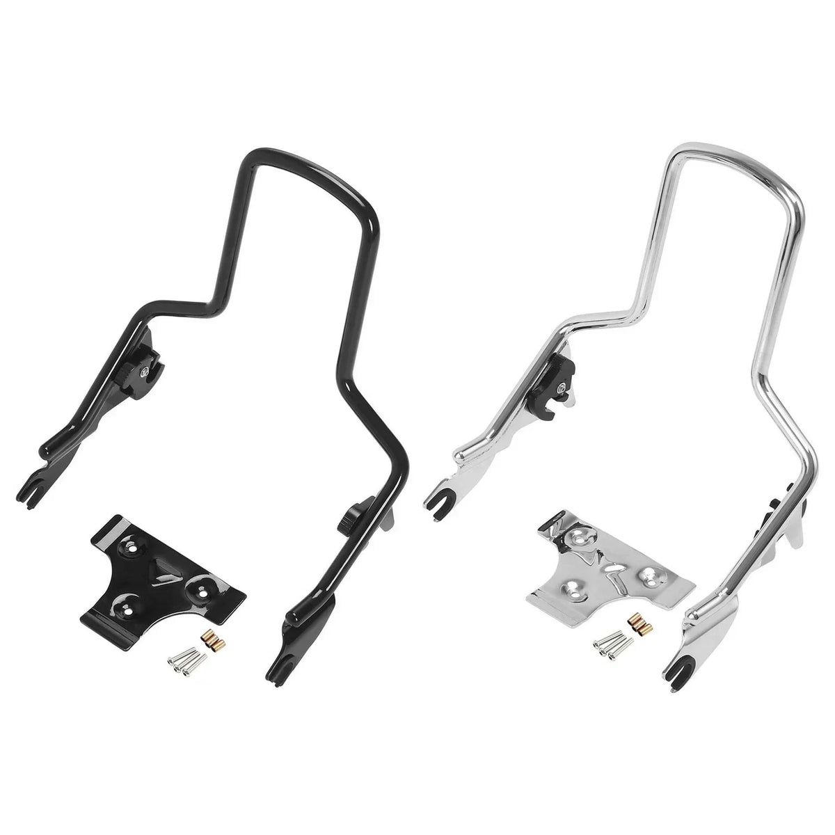 Passenger Backrest Sissy Bar Bracket for Harley Road Street Glide 2009-2025