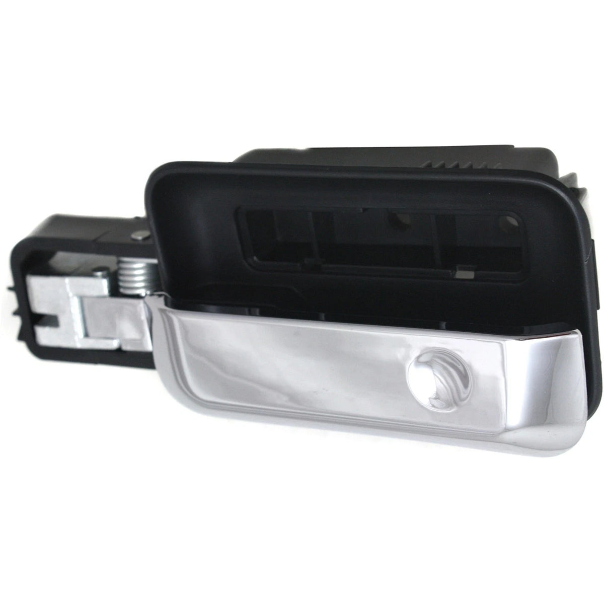 2X Door Handle Set for Ford F-150 (2004–2008) Power Locks Black Chrome Lever